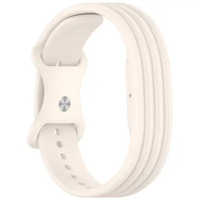 Zamenljiva silikonska zapestnica za Fitbit Air, 27cm x 1.9cm Beige