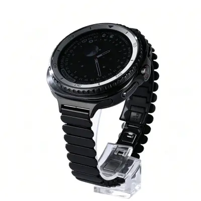 Zamenjava/kompatibilni del – Samsung Watch8 jekleni pas, 14mm Black