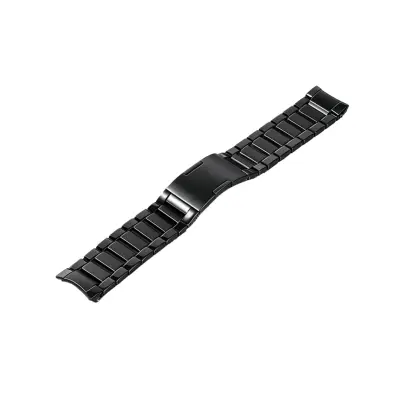 Nerjaveč pašček za Xiaomi Watch 5, 3-povezava, hitri izpust Black