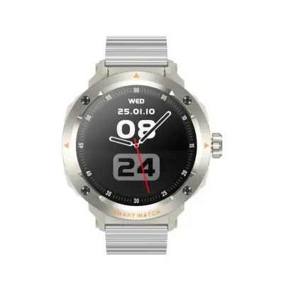 T13 2-v-1 TWS pametna ura z Bluetooth 5.3 in 1.46inch TFT zaslonom Silver