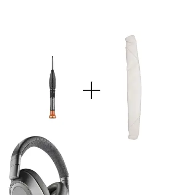 Zamenljiva blazinica za trak z Velcro, beljakovinsko usnje in pena Beige