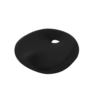 Ergonomski ortopedski sedež iz spominske pene za lajšanje bolečin v trtici Black