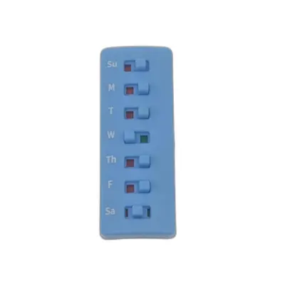 Večkratna samolepilna sledilka za tablete, ABS, 6cm x 2.3cm Blue
