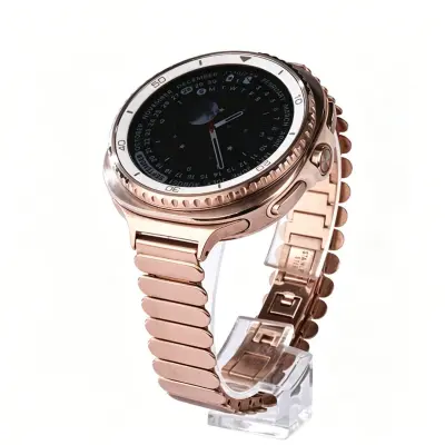 Zamenjava/kompatibilni del – Samsung Watch8 jekleni pas, 14mm PinkGold