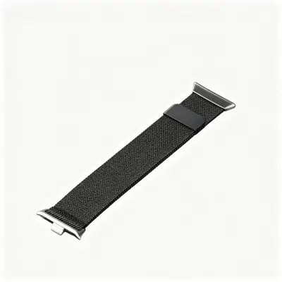 Milanese magnetni pašček za Vivo Watch GT2, nerjaveče jeklo 20mm Black