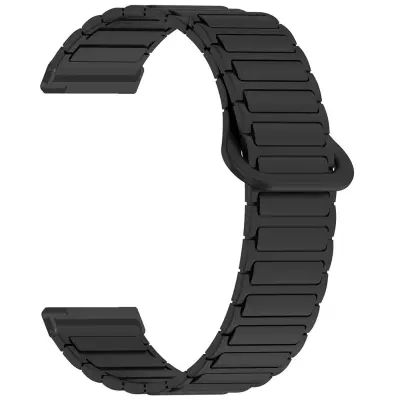 Magnetni silikonski pašček I-beam, 14-21cm, za COROS APEX 4 (46mm) Black