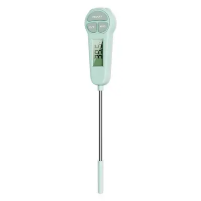 Hitri elektronski termometer z LCD zaslonom in 304 sondo, -50℃～300℃ Green