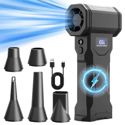 Prenosni ročni čistilec prahu 110000RPM z baterijo 4000mAh