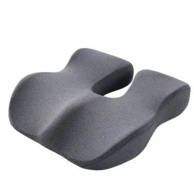 Spominska sedežna blazina 3D – ergonomsko olajšanje, zračen poliester Gray