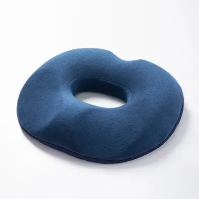 Ženska sedežna blazina – 3D ergonomska spominska pena, zračna prevleka Blue