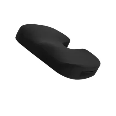 U-oblikovana sedežna blazina iz počasne spominske pene, 45x36x5cm Black