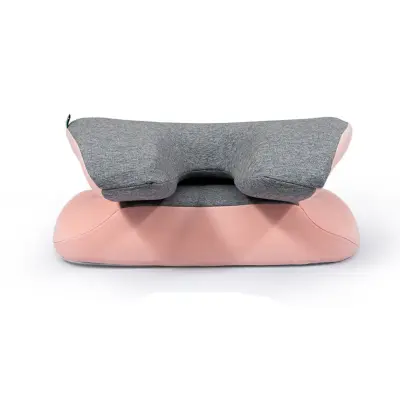 Zložljiv spominski vzglavnik za dremež in ledveno oporo, 15cm krivina Pink