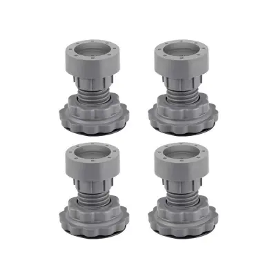 4-pack nastavljive nogice za pralni stroj z sesalno podlogo