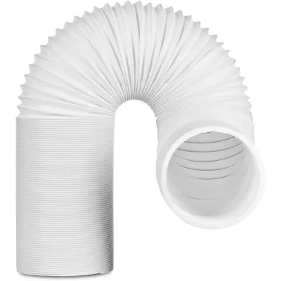 Izpušna cev za prenosne klime št.8 13cm x 2m PVC, bela