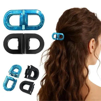 Magnetni lasni sponki 2-pack – močan oprijem brez gub, ABS+magnet