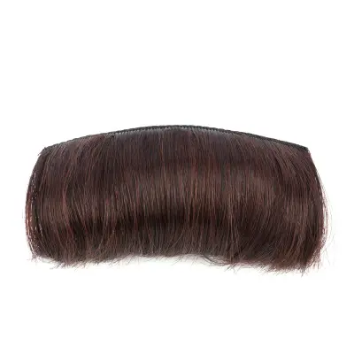 10 cm naravni vložek za lase - volumenizirajoči vstavek z glavnikom DarkBrown