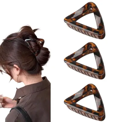 Leopard trikotna sponka 3-pack – lahka PC za trden oprijem coffee