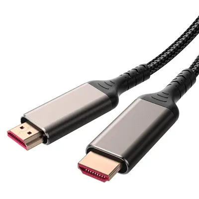 3m HDMI kabel 8K@240Hz HDR, najlon pleten, brezkisikoven baker