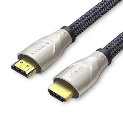 Visokokakovosten kabel HDMI 2.0: 4K, 3D, sinhronizacija zvoka in videa  1,5 M