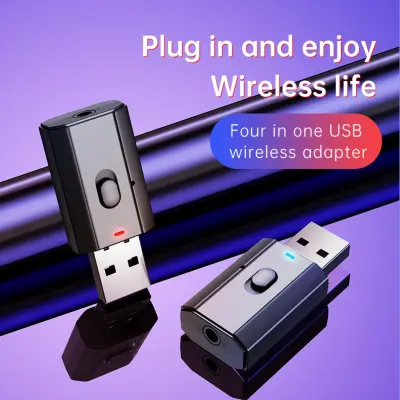 4-v-1 Bluetooth adapter TX/RX – Bluetooth 5.0, 3,5mm Hi-Fi zvok