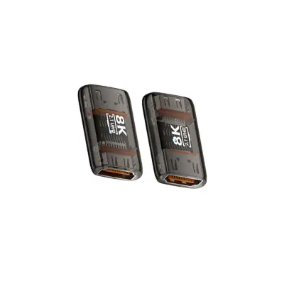 8K HDMI 2.1 ženski-na-ženski spojnik 3-pack – UHD 60Hz razširitev Black