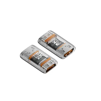 8K HDMI 2.1 ženski-na-ženski spojnik 3-pack – UHD 60Hz razširitev Transparent