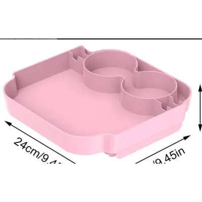 Vstavni pladenj za plažno torbo – PP organizator z razdelki Pink