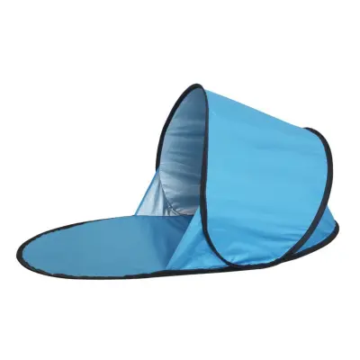 Pop-up enoposteljni plažni šotor, 170T poliester s premazom Blue