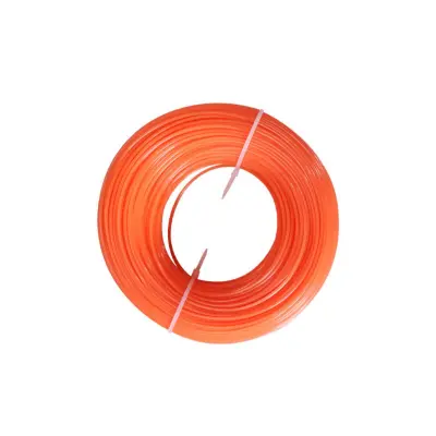 Nit za obrezovalnik 2,4mm 100m, oranžna za velike površine