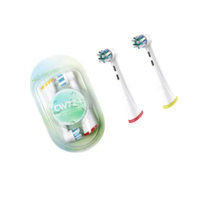 Nadomestne glave za zobno scetko 2-pack, zdruzljive z Oral-B iO