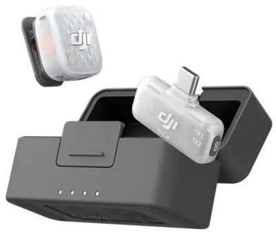Brezžični mikrofonski sistem DJI Mic Mini 2S (1 TX + 1 Mobile RX+Charging Case)