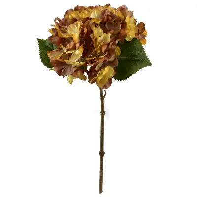 cvetna veja plastična Viridis Hortenzija 35cm modra 1kos