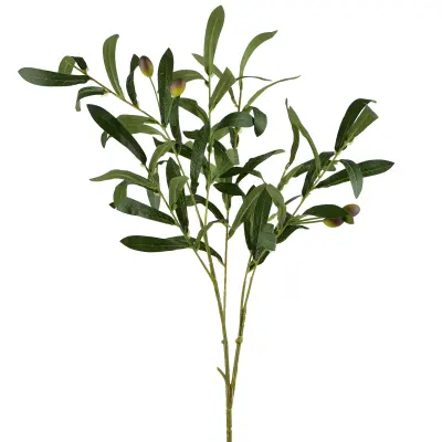 umetna veja plastika Viridis Oljka 90cm zelena 1kos