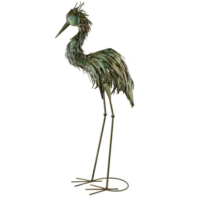figura kovinska Mondex Cedric 50x20x95cm zelena 1kos