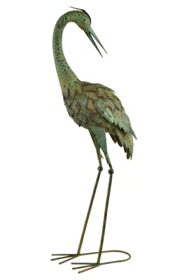 Figura kovina Mondex Cedric 28x20x83,5 zelena 1kos