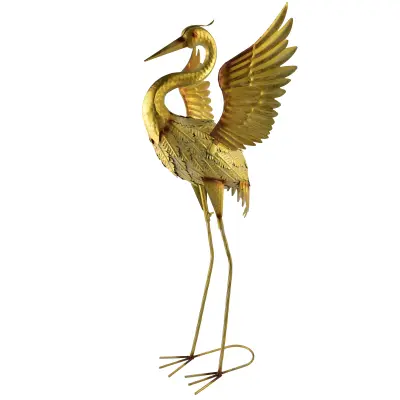 Figura kovinska Mondex Cedric 40x40x95 zelena 1 kos