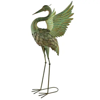 Figura kovina Mondex Cedric 45x36x85 zelena 1kos