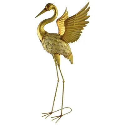 Figura kovinska Mondex Cedric 35x40x95 zelena 1 kos