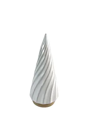 Santa Lila Slika Božičnega Drevesa 8X8Xh19Cm
