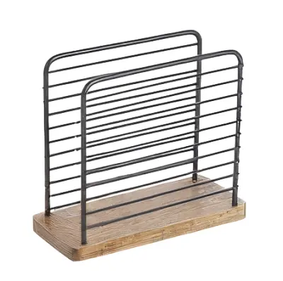 Držalo za prtičke kovina Moderna Kuhinja Držalo Za Prtičke 14x6x12,5 črna 1pc