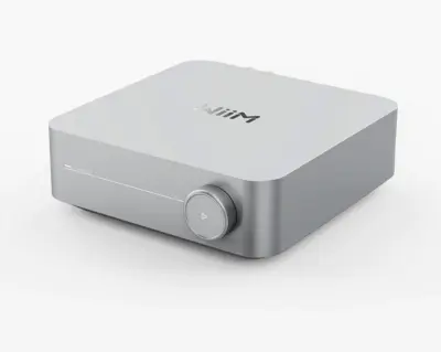 WiiM Amp – zmogljiv Hi-Fi ojačevalnik in avdio streamer v enem - silver
