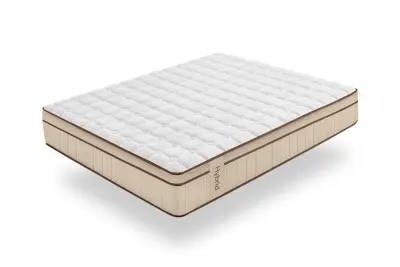Vzmetnica Žepne vzmeti Hybrid Marrón 27 cm - 135X200 cm - Moonia