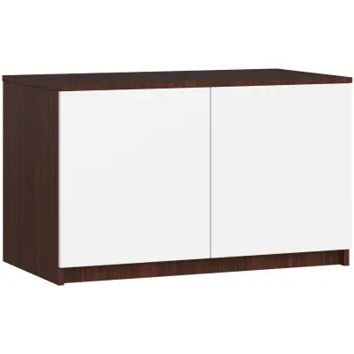 Akord Nadgradna Omarica Za Garderobno Omaro, 2 Vrata, Wenge/Bela