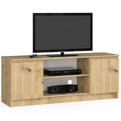 Akord Tv Omarica, 2 Vrata In 1 Polica, Hrast Artisan