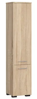 Akord Fin Visoka Kopalniška Omara, 2 Vrata, Hrast Sonoma