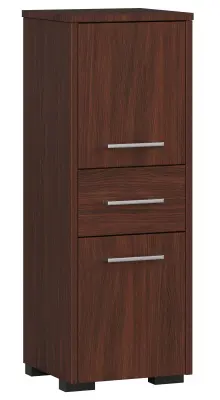 Akord Fin Visoka Kopalniška Omara, 2 Vrata In 1 Predal, Wenge