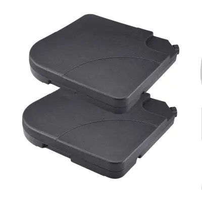 2-Pack stojalo za dežnike, ki jih lahko napolnite - Vodoodporne, vremensko odporne, 20 kg kapacitete