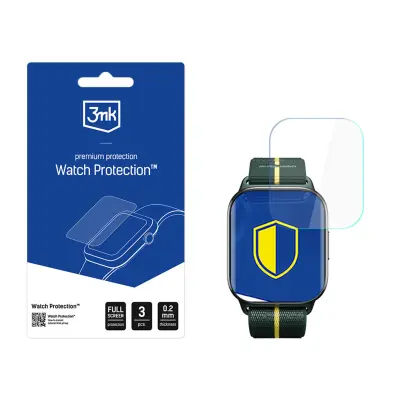 3MK ZAŠČITNO STEKLO ZA URO MOTOROLA MOTO WATCH, PRILEPNO ZA ZAŠČITO IZ KALJENEGA STEKLA
