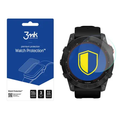 3MK KALJENO STEKLO ZA GARMIN FENIX 7X 51MM FLEXIBLEGLASS ZAŠČITNO STEKLO