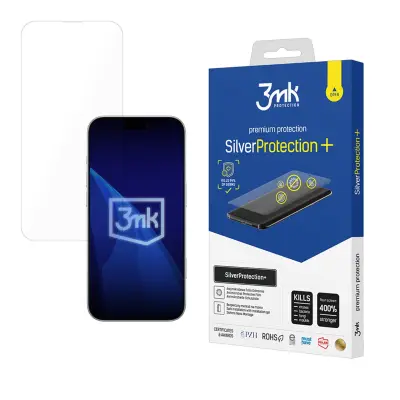 3MK SILVERPROTECTION+ ZAŠČITNO STEKLO ZA APPLE IPHONE 17 Z ZRAČNIM SISTEMOM
